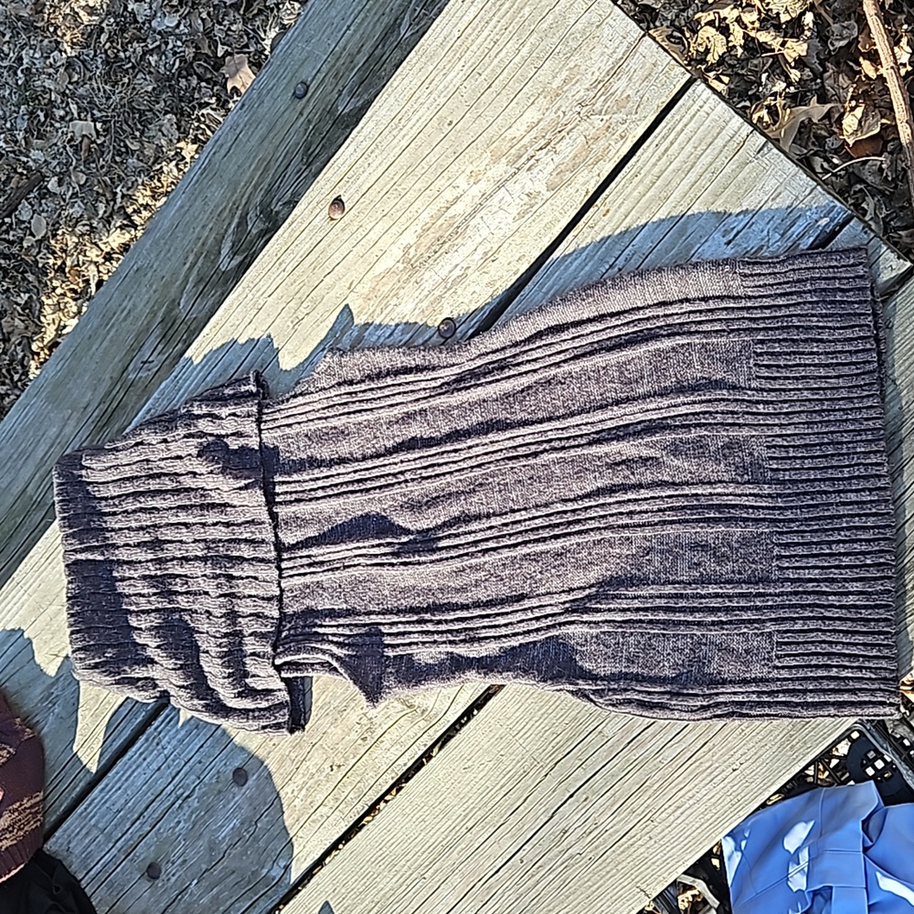 Women's Large J.J. Basics Sleeveless Long Sweater Dress